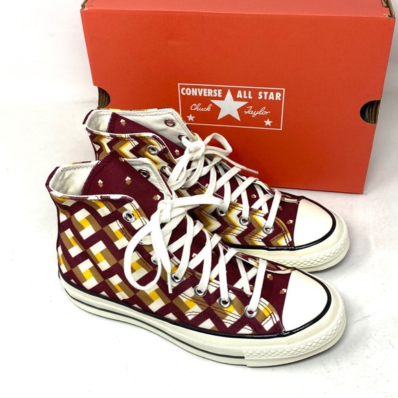 Converse Chuck 70 High Sneakers Skate For Women Shoes Multicolor Canvas A04304C - Picture 7 of 11